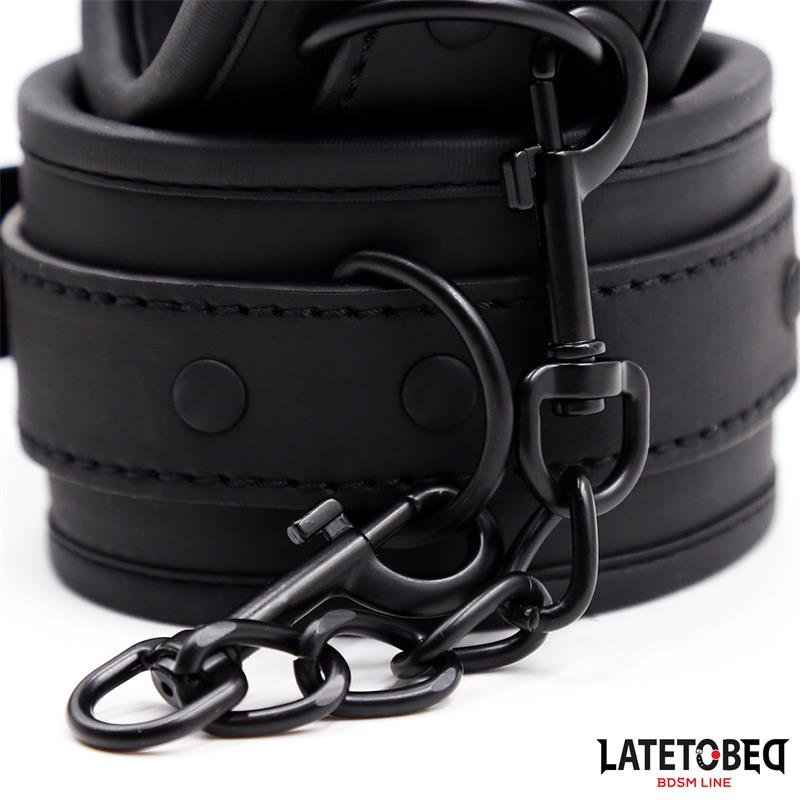 ALGEMAS EM NEOPRENE PRETAS AJUSTÁVEIS