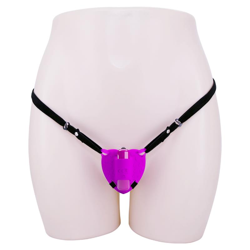 ESTIMULADOR DE CLÍTORIS CUECA COM 10 FUNÇÕES DE VIBRAÇÃO