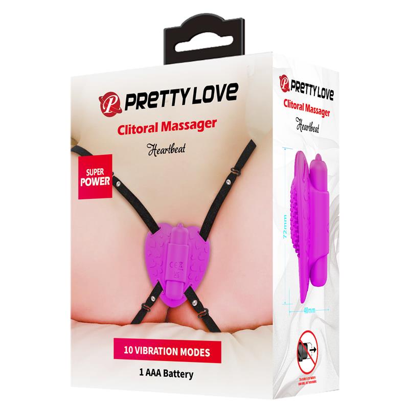 ESTIMULADOR DE CLÍTORIS CUECA COM 10 FUNÇÕES DE VIBRAÇÃO