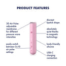 ESTIMULADOR FIRST KISS SATISFYER