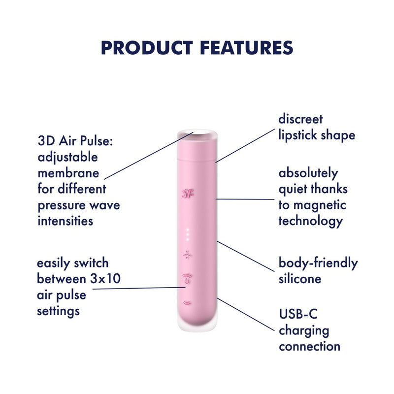 ESTIMULADOR FIRST KISS SATISFYER
