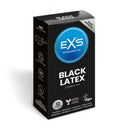 CAIXA COM 12 PRESERVATIVOS EXS BLACK LATEX