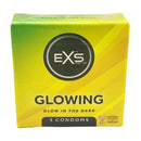PRESERVATIVOS EXS BRILHA NO ESCURO 3 UNID.
