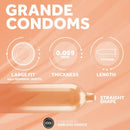 PRESERVATIVOS GRANDE EXTRA LARGE EXS 12 UNID