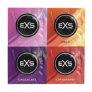 CAIXA COM 12 PRESERVATIVOS MIX DE SABORES EXS MIXED FLAVORED