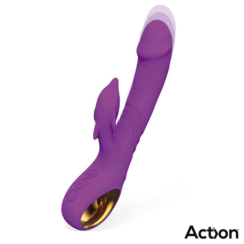 VIBRADOR FLIPER COM IMPULSO E DUPLA PULSAÇÃO 3 MOTORES