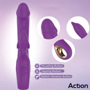 VIBRADOR FLIPER COM IMPULSO E DUPLA PULSAÇÃO 3 MOTORES