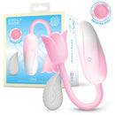OVO VIBRATÓRIO FLORAE COM ROSA ESTIMULADORA USB