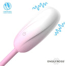 OVO VIBRATÓRIO FLORAE COM ROSA ESTIMULADORA USB