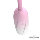 OVO VIBRATÓRIO FLORAE COM ROSA ESTIMULADORA USB