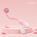OVO VIBRATÓRIO FLORAE COM ROSA ESTIMULADORA USB