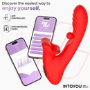 VIBRADOR FRANKY COM BOLA GIRATÓRIA E APP