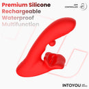 VIBRADOR FRANKY COM BOLA GIRATÓRIA E APP