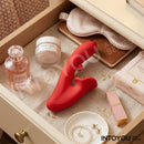 VIBRADOR FRANKY COM BOLA GIRATÓRIA E APP