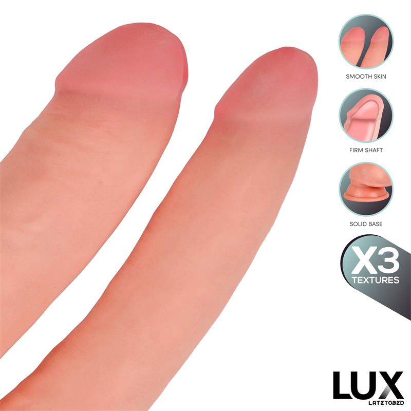 DILDO DUPLO FRANZ TRIPLA DENSIDADE 8,2" - 9"