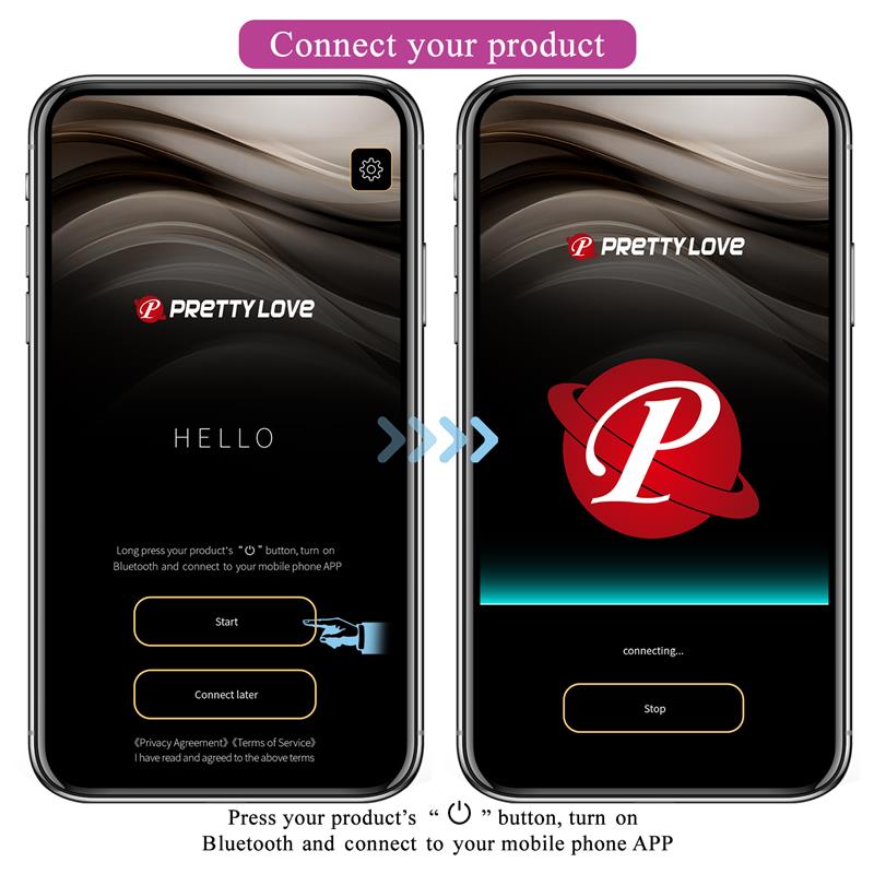 PRETTYLOVE FRANZ VIBRADOR COM ESTIMULADOR DE CUECA E APP