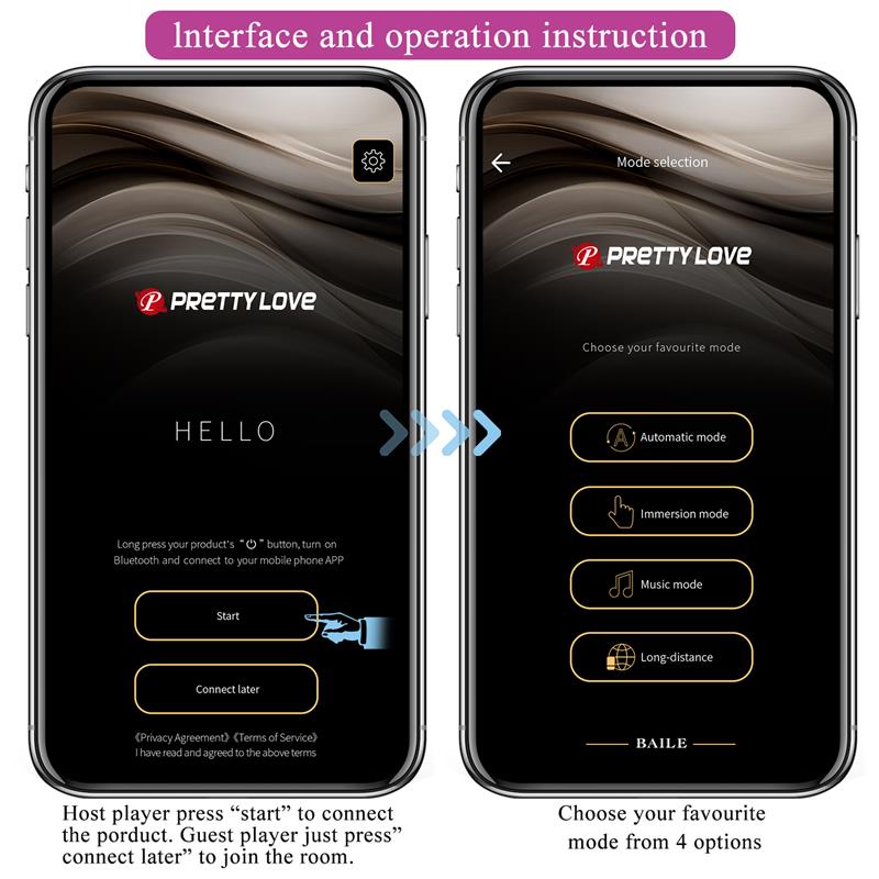 PRETTYLOVE FRANZ VIBRADOR COM ESTIMULADOR DE CUECA E APP