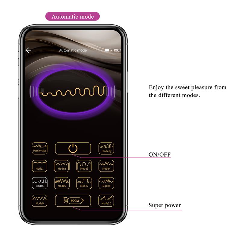 PRETTYLOVE FRANZ VIBRADOR COM ESTIMULADOR DE CUECA E APP