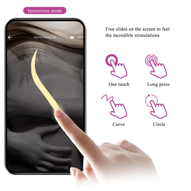PRETTYLOVE FRANZ VIBRADOR COM ESTIMULADOR DE CUECA E APP
