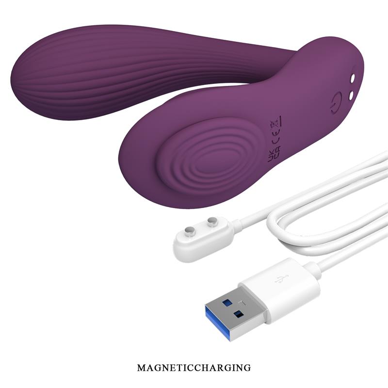 PRETTYLOVE FRANZ VIBRADOR COM ESTIMULADOR DE CUECA E APP