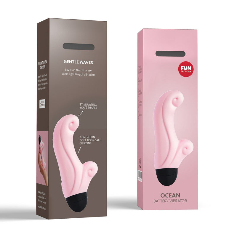 MINI VIBRADOR OCEAN BABY ROSE FUN