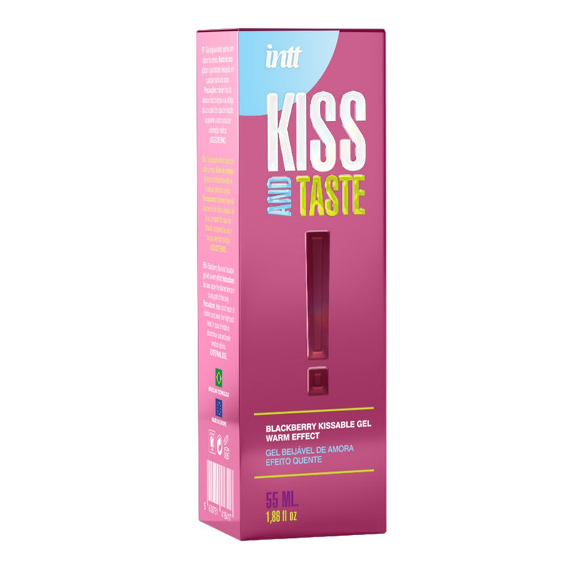 GEL BEIJÁVEL COM EFEITO CALOR KISS AND TASTE AROMA AMORA