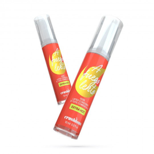 GEL LUBRIFICANTE A FUEGO LENTO DE EFEITO CALOR CRUSHIOUS 10ML