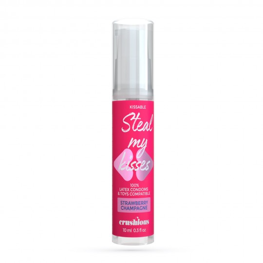 GEL LUBRIFICANTE CRUSHIOUS STEAL MY KISSES COM SABOR 10ML