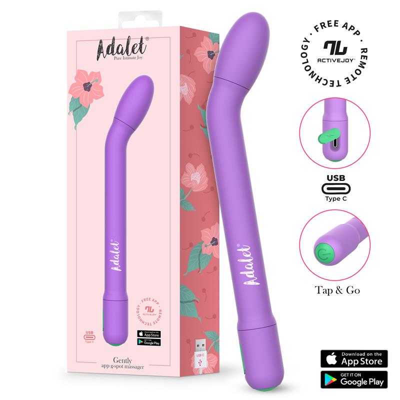 ESTIMULADOR ADALET GENTLY PONTO G COM APP