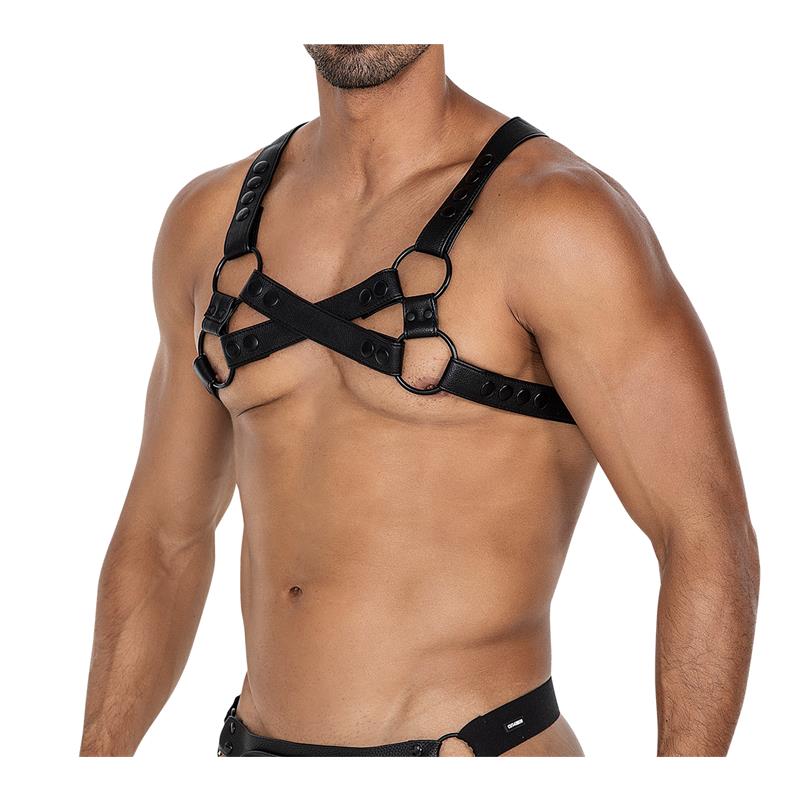 ARNÊS CORPORAL 4WAY PRETO TAM. ÚNICO