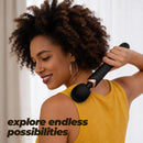 HOLLY MASSAJADOR VARINHA RECARREGÁVEL PRETO