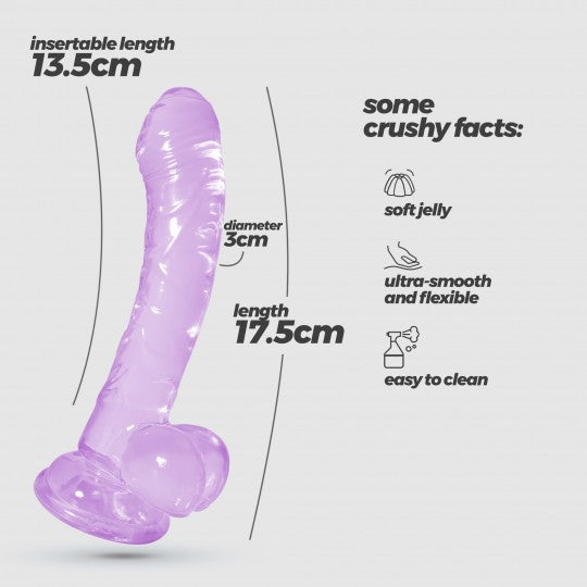 HUDINI DILDO ANAL JELLY CRUSHIOUS