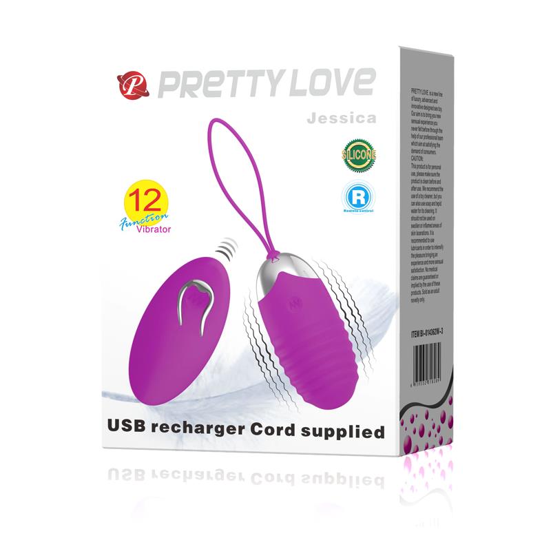 OVO DE CONTROLE REMOTO USB DE SILICONE JESSICA