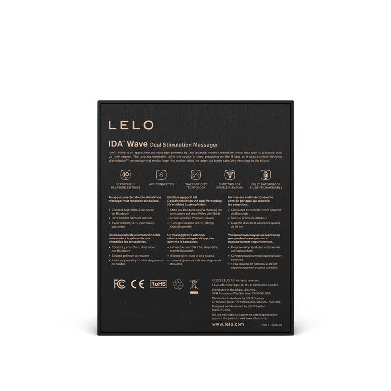 LELO ILDA WAVE COM APLICAÇÃO