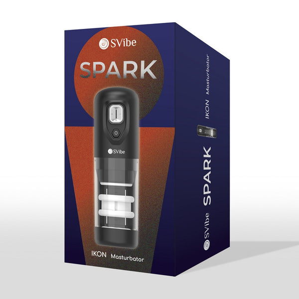 MASTURBADOR COM MOVIMENTO Y ROTAÇÃO IKON SPARK