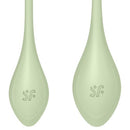 CONJUNTO DE 3 BOLAS KEGEL YONI POWER 2 SATISFYER VERDES
