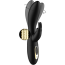 VIBRADOR IBIZA ROTATIVO COM PÉROLAS COM COELHO