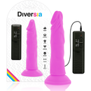 DILDO COM VIBRAÇÃO FLEXÍVEL ROXO 23 CM