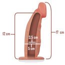 STRAP-ON OCO COM DILDO 18 X 3,5 CM