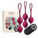 CONJUNTO DE 3 BOLAS DE KEGEL VIBRATÓRIAS RECARREGÁVEIS