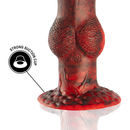 PROMETHEUS TITAN FLAME VIBRADOR RECARREGÁVEL COM CONTROLE REMOTO