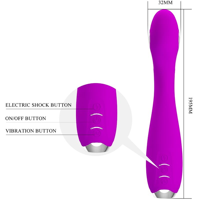 VIBRADOR HECTOR COM ELETROESTIMULAÇÃO E APP