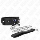 KINK - COLAR 65 CM COM ALÇA COM DIAMANTES AZUIS
