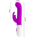 VIBRADOR RABBIT CENTAUR COM VIBRAÇÃO