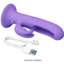 PLUG ANAL COM ESTIMULAÇÃO DE CLÍTORIS USB