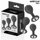 CONJUNTO DE 3 PLUG ANAL COM JOIA