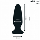ADDICTED TOYS - PLUG ANAL COM JOIA TRANPARENTE