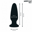 ADDICTED TOYS - PLUG ANAL COM JOIA TRANPARENTE