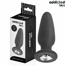ADDICTED TOYS - PLUG ANAL COM JOIA TRANPARENTE