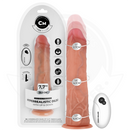DILDO COM VIBRAÇÃO REALISTICO E COM CONTROLE REMOTO 19,5 CM